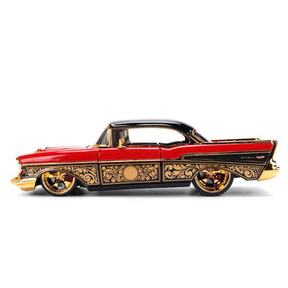 Jada Toys Pink Slips 1957 Bel Air 1:24 Scale Diecast Vehicle