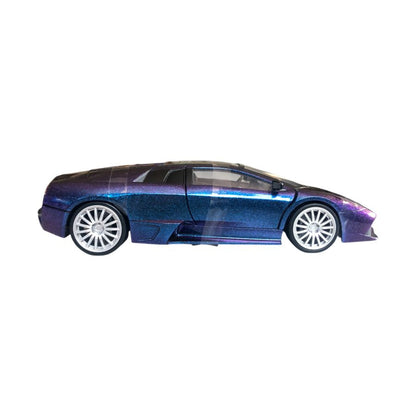 Jada Toys Pink Slips 1:24 Lamborghini LP640 (Blue) Diecast Vehicle