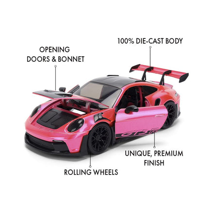 Jada Toys Pink Slips 2024 Porsche 911 GT3 RS (992) 1:24 Scale Diecast Vehicle