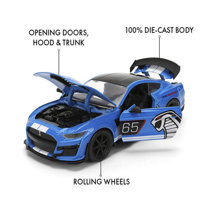 Jada Toys Big Time Muscle 2020 Ford Mustang Shelby GT500 1:24 Scale Diecast Vehicle