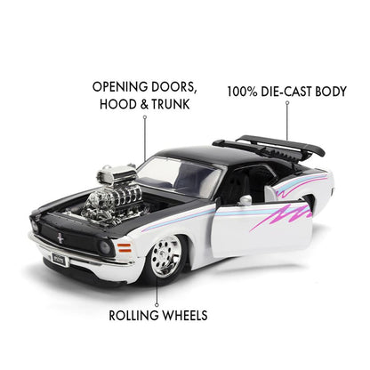 Jada Toys Big Time Muscle 1970 Ford Boss 429 1:24 Scale Diecast Vehicle