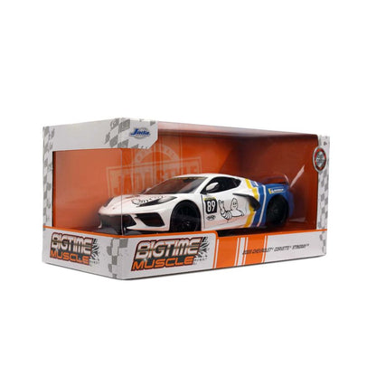 Jada Toys Big Time Muscle 2020 Chevrolet Corvette Stingray 1:24 Scale Diecast Vehicle