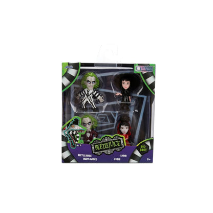Jada Toys Beetlejuice 2.5" Metalfigs 4 Pack
