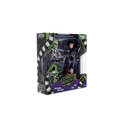 Jada Toys Beetlejuice 2.5" Metalfigs 4 Pack