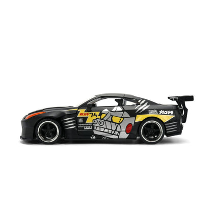 Jada Toys Godzilla 2009 Nissan GT R R35 Ben Sopra 1:24 Scale Diecast Vehicle