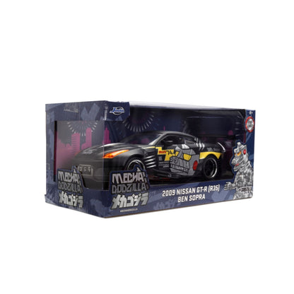 Jada Toys Godzilla 2009 Nissan GT R R35 Ben Sopra 1:24 Scale Diecast Vehicle