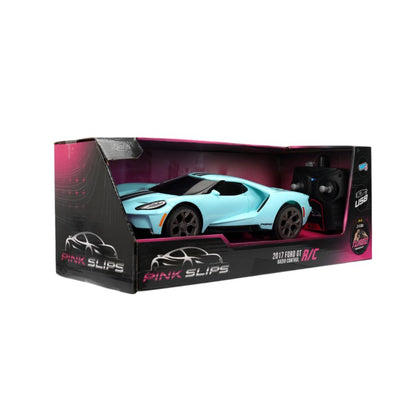 Jada Toys Pink Slips 2017 Ford GT 1:16 Scale Remote Control Car