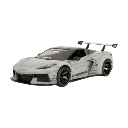 Jada Toys Liberty Walk Corvette C8 (Toyo Tires Awthentik) 1:24 Scale Diecast Vehicle