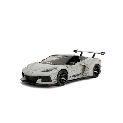 Jada Toys Liberty Walk Corvette C8 (Toyo Tires Awthentik) 1:24 Scale Diecast Vehicle