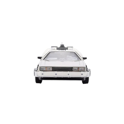 Jada Toys Back to the Future Delorean (Chrome) 1:24 Scale Diecast Vehicle