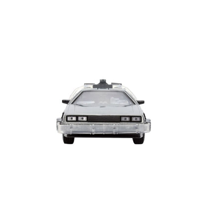 Jada Toys Back to the Future Delorean 1:24 Scale Vehicle with Truck Box (SDCC Exclusive)