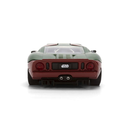 Jada Toys Star Wars 2005 Ford GT (with Boba Fett) 1:24 Scale Diecast Vehicle
