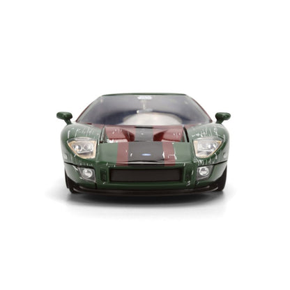 Jada Toys Star Wars 2005 Ford GT (with Boba Fett) 1:24 Scale Diecast Vehicle