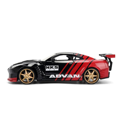 Jada Toys JDM Tuners 2009 Nissan GT R (R35) Ben Sopra 1:24 Scale Diecast Vehicle