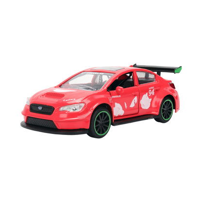 Jada Toys Sonic the Hedgehog 2016 Subaru WRX STI 1:32 Scale Diecast Vehicle