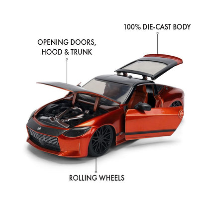 Jada Toys JDM Tuners 2023 Nissan Z (Copper) 1:24 Scale Diecast Vehicle