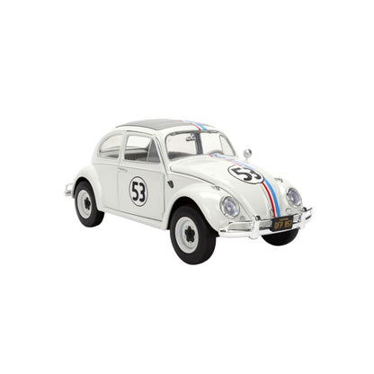 Jada Toys Herbie the Lovebug VW Beetle (with Wheel Rack) 1:24 Scale Diecast Vehicle