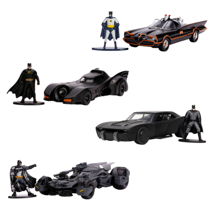 Jada Toys Batman (TV & Film) Batmobile with Figures 1:32 Scale Diecast Assortment