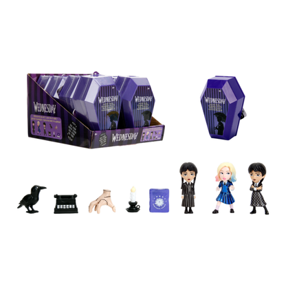 Jada Toys Wednesday 2.5" Blind MetalFig with Accessories (Display of 8)