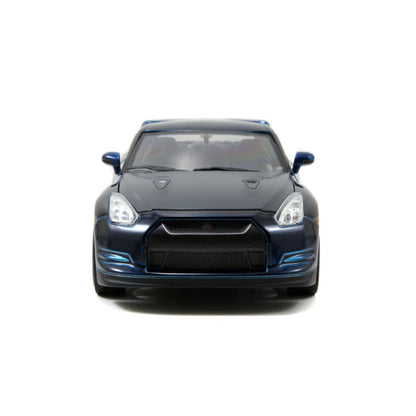 Jada Toys Fast & Furious Brian's 2009 Nissan GT R (R35) 1:24 Scale Hollywood Ride