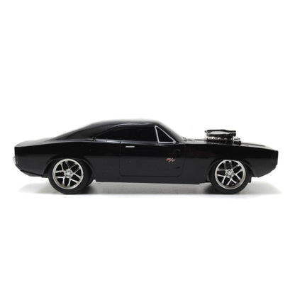 Jada Toys Fast & Furious Dom's 1970 Dodge Charger 1:24 Scale Remote Control Car
