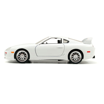 Jada Toys Fast & Furious 1995 Toyota Supra White 1:32 Scale Hollywood Ride