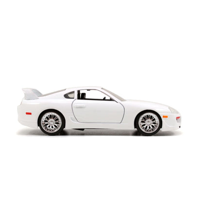 Jada Toys Fast & Furious 1995 Toyota Supra White 1:32 Scale Hollywood Ride