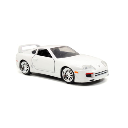 Jada Toys Fast & Furious 1995 Toyota Supra White 1:32 Scale Hollywood Ride