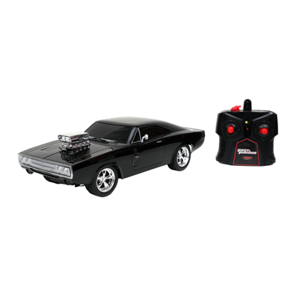 Jada Toys Fast & Furious Dom's 1970 Dodge Charger R/T 1:16 Scale Remote Control Car