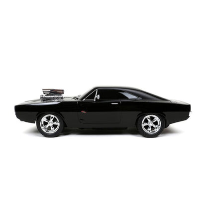 Jada Toys Fast & Furious Dom's 1970 Dodge Charger R/T 1:16 Scale Remote Control Car