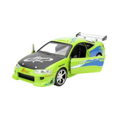 Jada Toys Fast & Furious 1995 Mitsubishi Eclipse 1:32 Scale Hollywood Ride