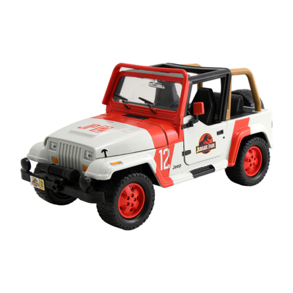 Jada Toys Jurassic World '92 Jeep Wrangler 1:24 Scale Hollywood Ride