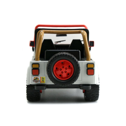 Jada Toys Jurassic World '92 Jeep Wrangler 1:24 Scale Hollywood Ride