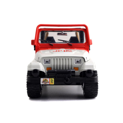 Jada Toys Jurassic World '92 Jeep Wrangler 1:24 Scale Hollywood Ride