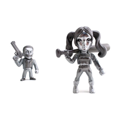 Jada Toys Suicide Squad (2016) Harley Quinn & Joker US Exclusive 4" Bare Metal 2 Pack