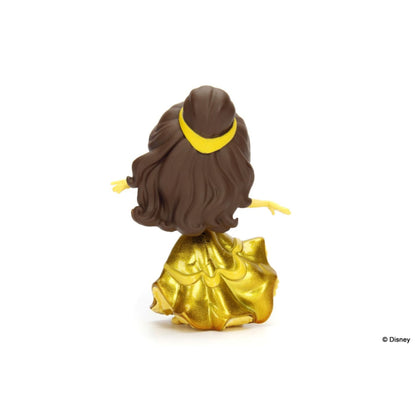 Jada Toys Beauty and the Beast (1991) Belle with Gold Dress 4" Diecast MetalFig