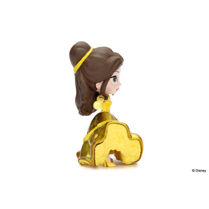 Jada Toys Beauty and the Beast (1991) Belle with Gold Dress 4" Diecast MetalFig
