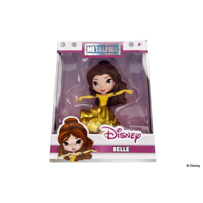 Jada Toys Beauty and the Beast (1991) Belle with Gold Dress 4" Diecast MetalFig