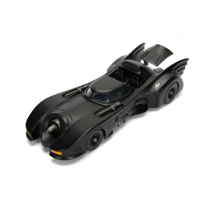 Jada Toys Batman (1989) Batmobile 1:24 with Batman