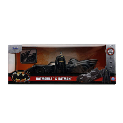 Jada Toys Batman (1989) Batmobile 1:24 with Batman