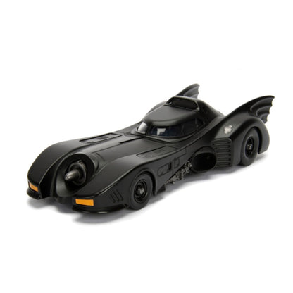 Jada Toys Batman (1989) Batmobile 1:24 with Batman