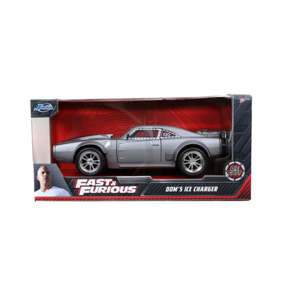 Jada Toys Fast & Furious Dom's Ice Charger 1:24 Scale Hollywood Ride