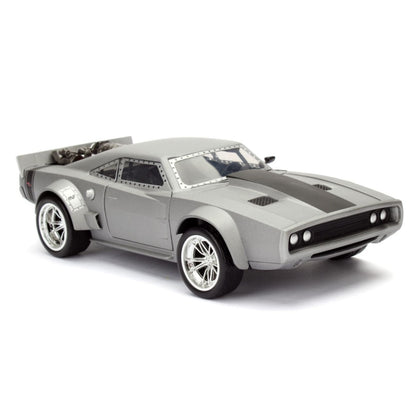 Jada Toys Fast & Furious Dom's Ice Charger 1:24 Scale Hollywood Ride