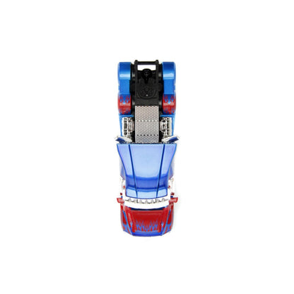 Jada Toys Transformers 5 Optimus Prime Western Star Truck Free Rolling 1:32 Scale Hollywood Ride
