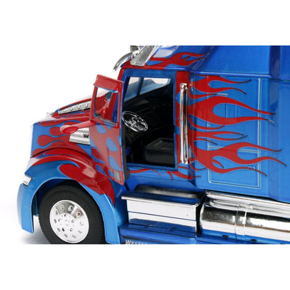 Jada Toys Transformers 5: The Last Knight Optimus Prime Western Star 1:24 Hollywood Ride