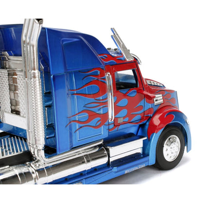 Jada Toys Transformers 5: The Last Knight Optimus Prime Western Star 1:24 Hollywood Ride