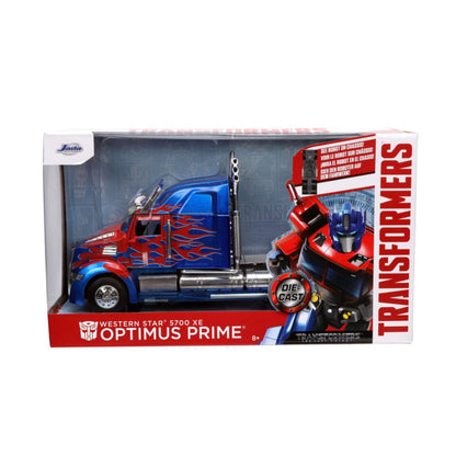 Jada Toys Transformers 5: The Last Knight Optimus Prime Western Star 1:24 Hollywood Ride