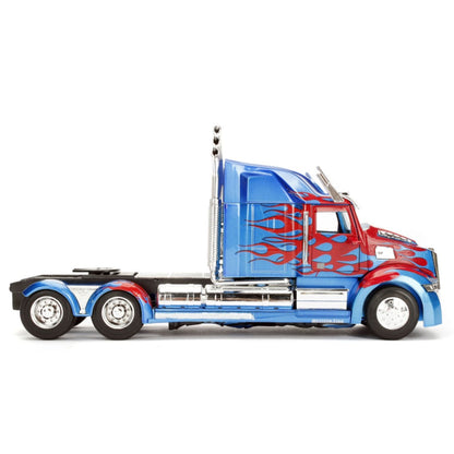 Jada Toys Transformers 5: The Last Knight Optimus Prime Western Star 1:24 Hollywood Ride