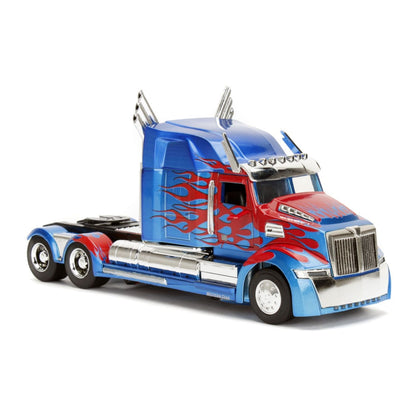 Jada Toys Transformers 5: The Last Knight Optimus Prime Western Star 1:24 Hollywood Ride