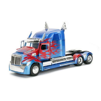 Jada Toys Transformers 5: The Last Knight Optimus Prime Western Star 1:24 Hollywood Ride